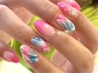 《オフあり》長さ出しネイル🌟スカルプ🌈（1㎝まで）＋ジェル（デザイン持ち込み🆗）【180分以内】