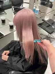 【minimo限定価格】リタッチブリーチ＋ワンカラー＋さらさらトリートメント付🩶🫧リタッチのみも👌🏼✨