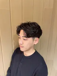 メンズカット➕ニュアンスパーマ🌀