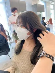 🫶🏻ミニモ限定🫶🏻前髪カット＋こだわりNo.1イヤリングカット【シースルー前髪/顔周りカット/イヤリングカット】