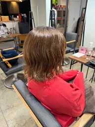 【結んでも可愛いパーマ🫶🏻】カット➕ニュアンスパーマ➕1stepケアTR🪼