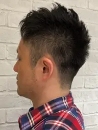 メンズカット＋シャンプー+クイックスパ(10分)