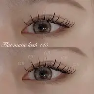 🍒限定価格🍒【持ちUp✨】LEDマツエク🕊️フラットマットラッシュ100本