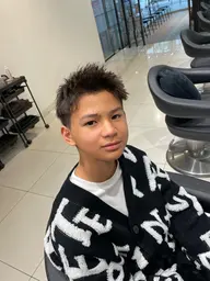 マンツーマン施術✂️メンズカット＋眉カット＋3stepトリートメント