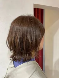 白髪老化ケアでのカラー(白髪染め)