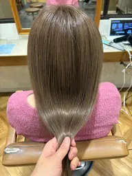 🧡ブリーチしたくない人おすすめ🧡 🍒透明感ブリーチなし🍒プレミアムダブルカラー💫ハイトーン