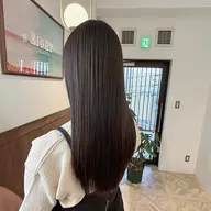 【☆ハイダメージ毛向け☆】髪質改善艶髪酸性ストレート(リタッチ)+カット