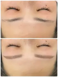 眉毛ワックスモデル