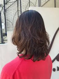 【お手入れ楽々】似合わせカット＋デジタルパーマ＋補修トリートメント