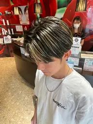 メンズカット+ハイライト/メッシュ【稲毛駅】