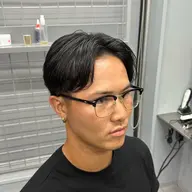 メンズカット+白髪染め+シャンプー&パワートリートメント