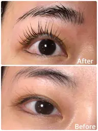 ミニモ学割u24、アイラッシュリフト（まつ毛カールトリートメント仕上げ✨）メンズ👍ご一緒の場合はお知らせください