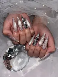 【ロング込】スカルプアートパーツ付け放題