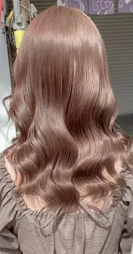 【平日午後限定のお得クーポン🫧】韓国風premiumケアカラー➕高速浸透トリートメント