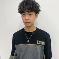 メンズカット+パーマ