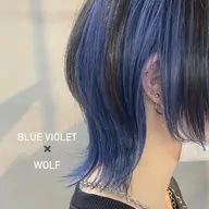 【💎より高彩度なインナーカラー】 カット ＋ インナーハイブリーチ（インナーケアブリーチ2回+オンカラー）