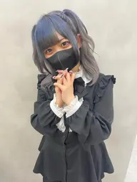 💗前髪パッツン💗姫カット🖤🎀⛓️