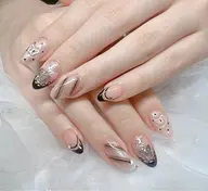 ケア＋ジェル＋マグネット＋フレンチ＋パ-シ