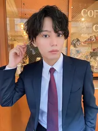 【メンズ人気No.1】骨格似合わせカット＋スパイラルパーマ¥11000→¥8980