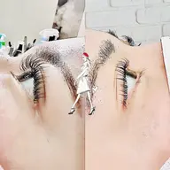 パリエク　パリジェンヌ&フラットラッシュ80本（本数追加可）⏰17時まで予約可⏰　コーティング仕上げ　束感仕上げも可