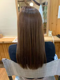 【鶴田限定梅雨対策メニュー】カット＋艶髪ストレート