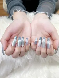 【長さだし10本】マグネット/グラデーション/チーク/フレンチ