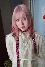 【ウルフカット】+【前処理付きケアカラー】+【3ステップ トリートメント】