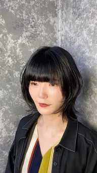 レイヤーカット【スタイル指定あり】鎖骨から上の長さのくびれレイヤー