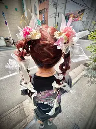 🤍ヘアアレンジ🎀ིྀヘアセット🤍