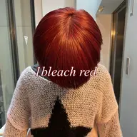 【ダブルカラー🔴】全頭ケアブリーチ🦋➕ケアカラー➕似合わせカット➕高保湿トリートメント🌟