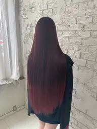 【✨髪質改善ケアトリートメント ＋ カラー付✨】　髪質改善ケアトリートメント とカラーのセットメニューです❗️❗️