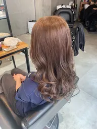 ブリーチ無しダブルカラー【明るめカラーやワインレッドにおすすめ‼️】