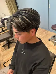 🌸 メンズカット＋カラー＋眉毛カット[泉大津/髪質改善]🌸