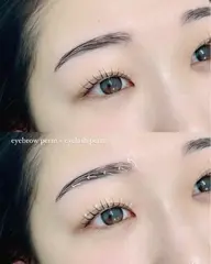 パーマ(眉毛)♪