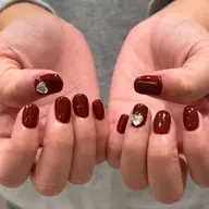 ワンカラーネイル💅🏻🤍デザイン・オフなし