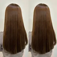 酸性縮毛矯正&カラー&トリートメント（ブリーチ毛にも可能）