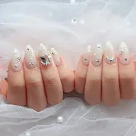 (超お勧め)💎トレンドネイルワンホンA,ストーン時間内付け放題コース💎