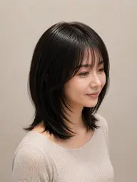 美髪縮毛矯正+カット+水素トリートメント