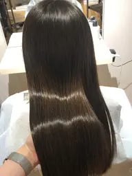 縮毛矯正+前処理トリートメント