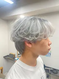 🧊ブリーチ＋カラー＋トリートメント（カットなし）