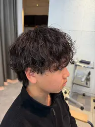【4月限定】✂️カット✂️＋パーマ🌀🌀【メンズ限定】【ミニモ学割】