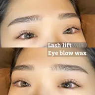 🔥ミニモ特別価格🔥人気メニューまつげパーマ×アイブロウワックス🍀10分前にご来店必須