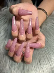 【オフなし限定🌈】1~2cmまでアクリルスカルプ(ワンカラーorラメグラデーション)