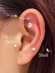 💫Simple（シンプル）コース3​〜​4粒👂初めての方に◎整える耳つぼケア