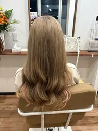 外国人風透明感ダブルカラー