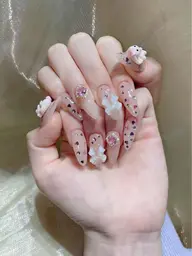 オフ無し🎀スカルプ長さ出し10本🎀180分アートやり放題&つけ放題