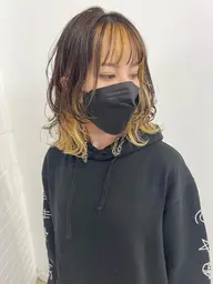 ✨今だけ✨💛ブリーチ無料💛白髪ぼかしor外国人風ハイライトorインナーorグラデーション➕カラー➕トリートメント