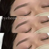 《黄金比×最新トレンド💠》美眉アイブロウWAX (メイク込) ¥3800