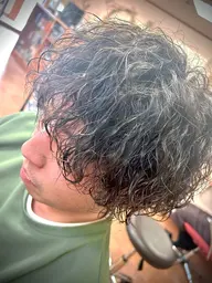 メンズコールドパーマ