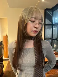 【🎚️デザインカラー🎚️】ブリーチ+カラー